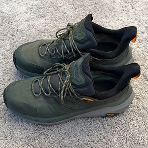 Hoka Men's Olive and Black Athletic Shoes